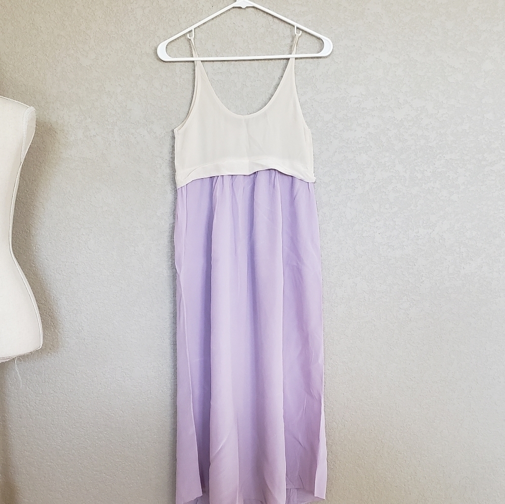 Wilfred maxi dress size XXS. Two tone
